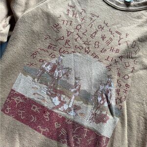 Distressed Cowboy Crewneck